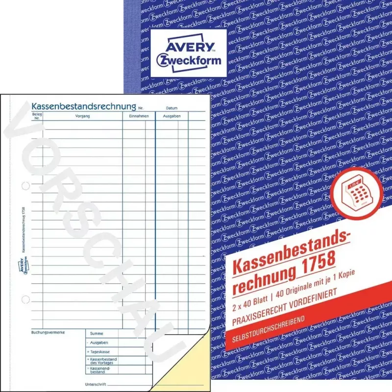 Apskaitos knyga A5 Avery 1758