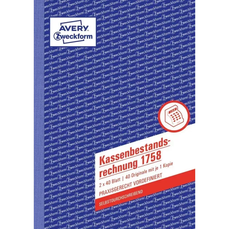 Apskaitos knyga A5 Avery 1758