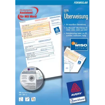 Verslo forma Avery 2817