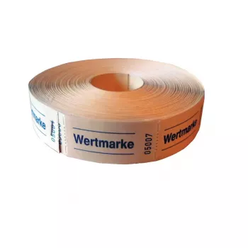 Herlitz 791830 bilietų paketas, 1000 vnt., geltoni