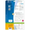 Adresų lipdukai Premium HERMA 5029 A4 63,5x38,1 mm 525 vnt.