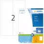 Etiketės HERMA Premium A4 105x297 mm baltas popierius matinis 200 vnt.