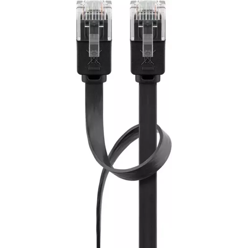 Tinklo kabelis Goobay 95385 juodas 20 m Cat6 U/UTP