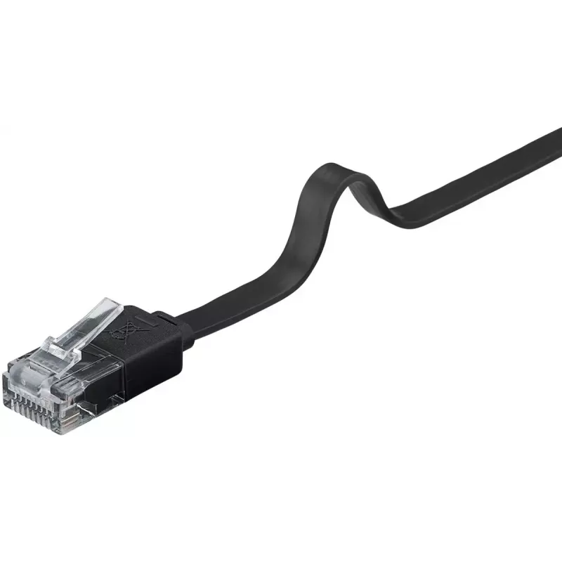 Tinklo kabelis Goobay 95385 juodas 20 m Cat6 U/UTP