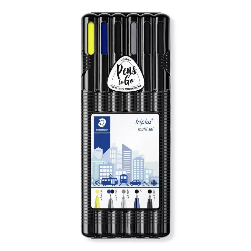 Fineliner Staedtler Triplus Multi Set 34