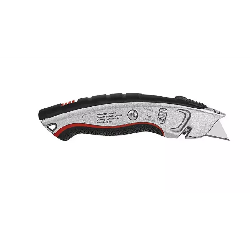 Utility Knife WEDO 78 850 Juoda Sidabrinė Fixed Blade