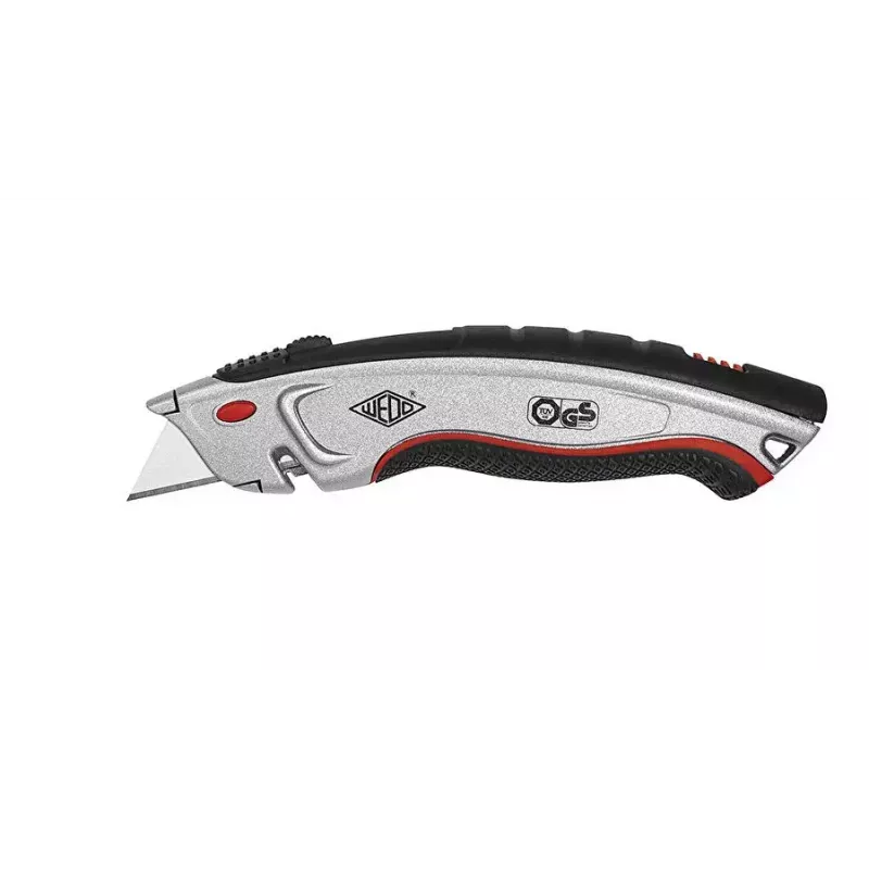 Utility Knife WEDO 78 850 Juoda Sidabrinė Fixed Blade