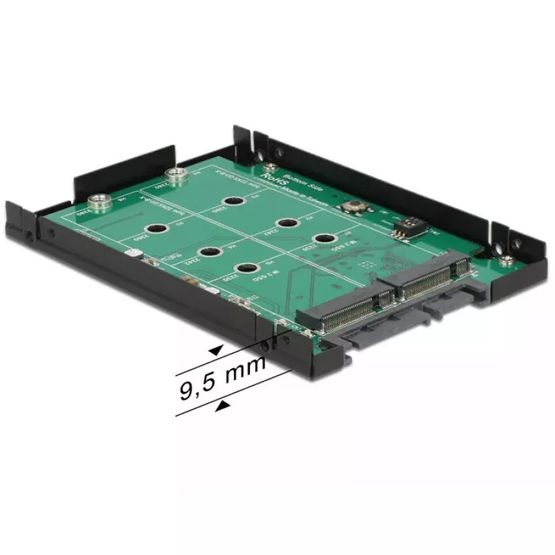 Vidinis M.2 adapteris DeLOCK 62590 SATA 6 Gbit/s RAID 0 1 JBOD