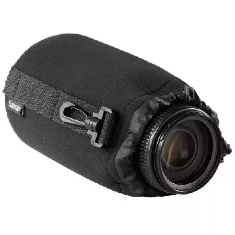 Hama 00126695 fotoaparato objektyvo dėklas/užvalkalas Juoda Neoprenas