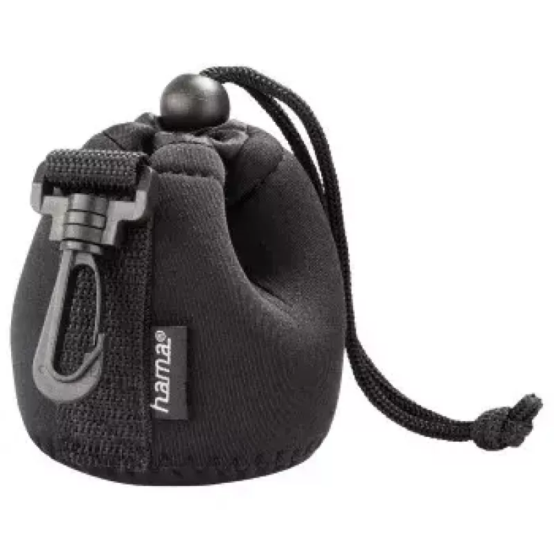Hama 00126693 fotoaparato objektyvo dėklas / dangtelis Juoda Neoprenas