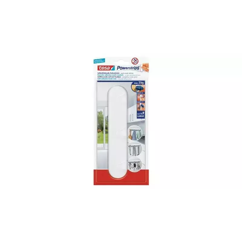 Universalus kabliukas Tesa 58094 Indoor White 1 vnt.