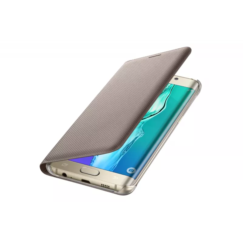 Samsung EF-WG928 mobiliojo telefono dėklas Apverčiamas dėklas Auksinis