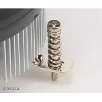 Aušintuvas Akasa AK-CCE-7105EP procesoriaus aušinimo sistema 9,2 cm juoda sidabrinė