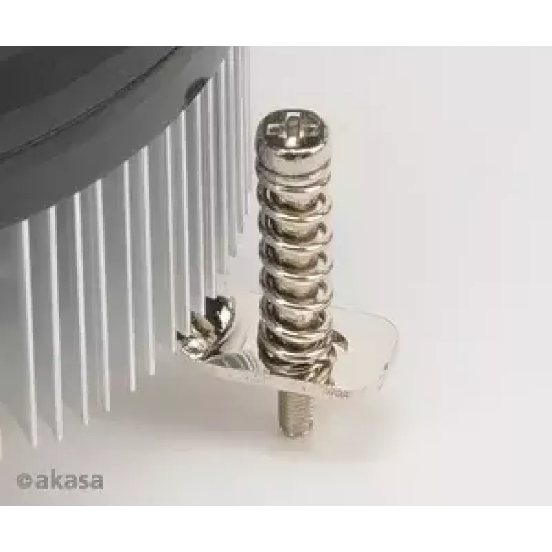 Aušintuvas Akasa AK-CCE-7105EP procesoriaus aušinimo sistema 9,2 cm juoda sidabrinė
