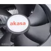 Aušintuvas Akasa AK-CCE-7105EP procesoriaus aušinimo sistema 9,2 cm juoda sidabrinė
