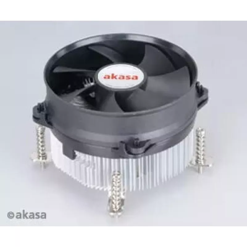 Aušintuvas Akasa AK-CCE-7105EP procesoriaus aušinimo sistema 9,2 cm juoda sidabrinė