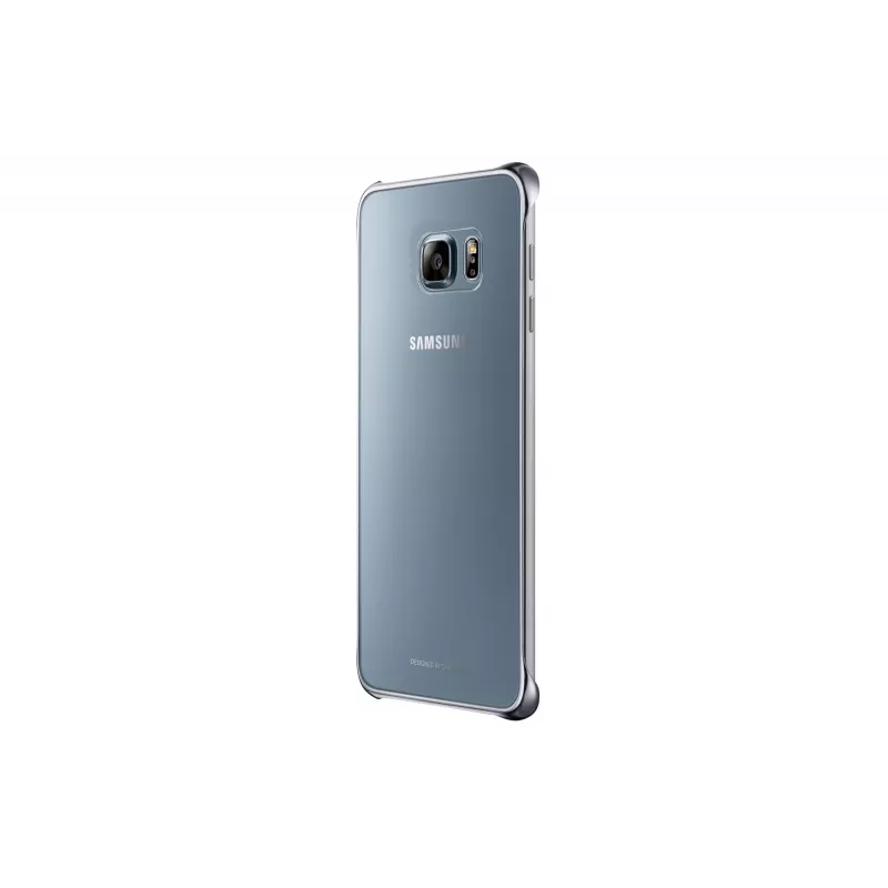 Samsung EF-QG928 mobiliojo telefono dėklas 14,5 cm (5,7 colių) Užvalkalas Sidabrinis, Skaidrus