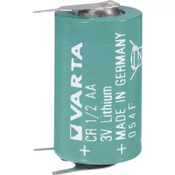 Ličio baterija Varta CR 1/2 AA 3V 970mAh, didelės talpos monetos stiliaus elementas