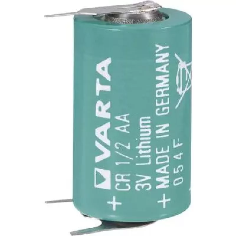 Ličio baterija Varta CR 1/2 AA 3V 970mAh, didelės talpos monetos stiliaus elementas