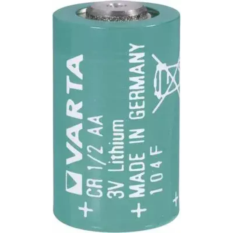 Ličio baterija Varta CR 1/2 AA 3V 970mAh, didelės talpos monetos stiliaus elementas