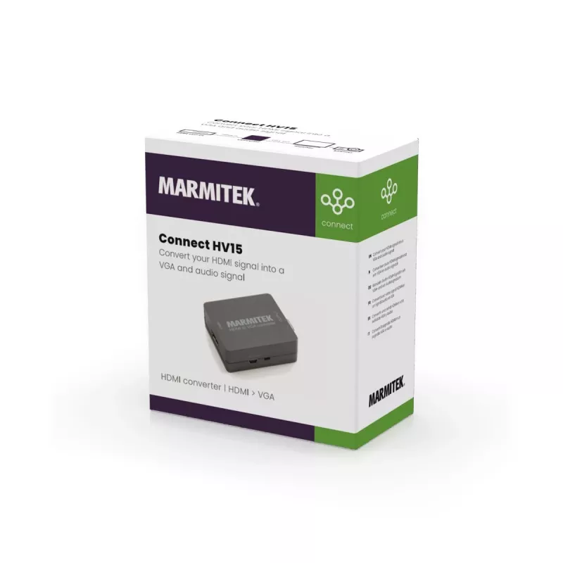 Marmitek Connect HV15 – HDMI į VGA adapteris