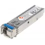 „Intellinet“ siųstuvas-imtuvas, optinis, Gigabit Fiber WDM abipusis SFP, 1000Base-Lx (LC), vienmodis prievadas, 10 km, bangos ilgiai: priėmimas (RX) 1550 nm ir siuntimas (TX) 1310 nm, WDM (Rx1550/Tx1310), MSA suderinamas, atitinka Cisco GLC-BX-U, eternetas, šviesolaidinis