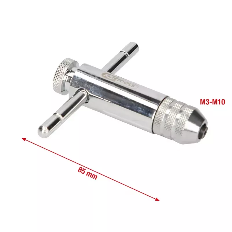 KS Tools 331.0665 apverčiamas reketinis sriegiklio laikiklis, M5-M12
