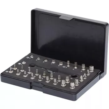 Atsuktuvų antgalių rinkinys KS Tools 503.4670, 32 vienetai, nikelio medžiaga, 520 g