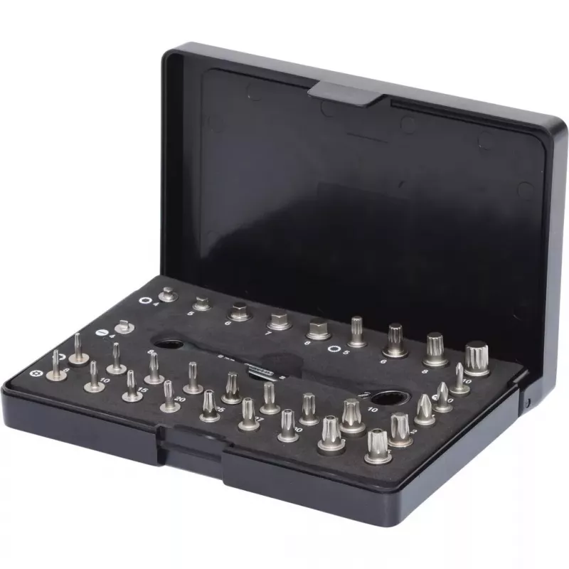 Atsuktuvų antgalių rinkinys KS Tools 503.4670, 32 vienetai, nikelio medžiaga, 520 g