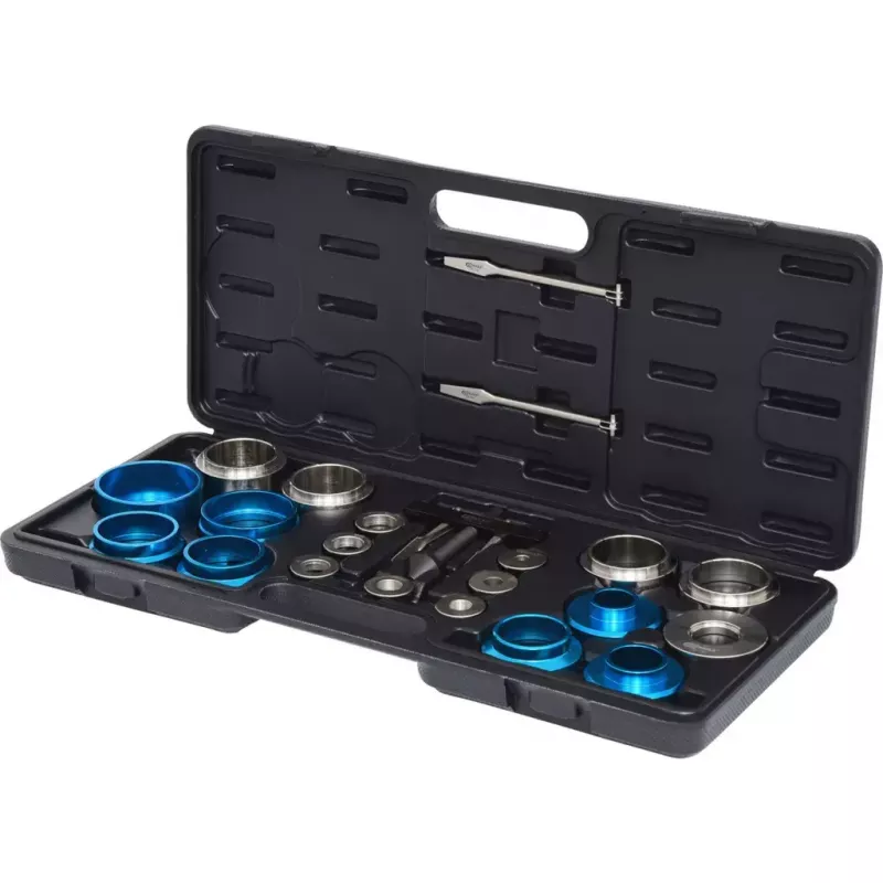 Tarpiklių poveržlių rinkinys KS Tools 700.1280 Plienas 24 vnt.