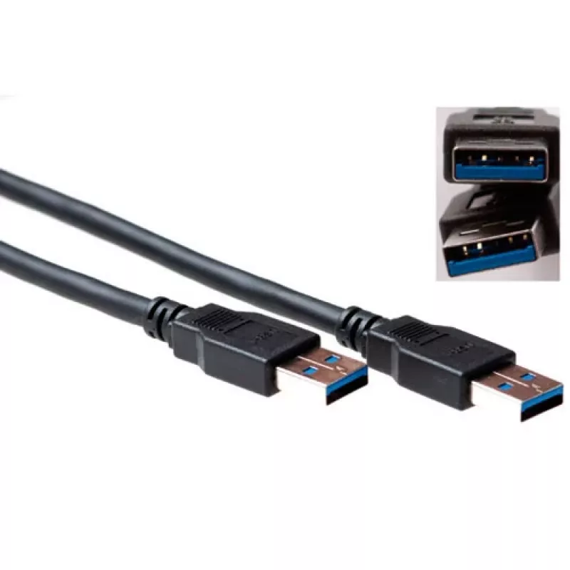 USB laidas ACT USB 3.0 A kištukas - USB A kištukas 2,00 m