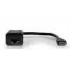 Nešiojamojo kompiuterio dokas Port Designs 900126 USB juodas 0.3m
