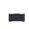 Įrankių dėžė Stanley 1-79-216 smulkioms detalėms, juoda ir geltona