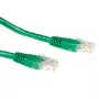 ACT Green 1,5 m U/UTP CAT6 komutacinis kabelis su RJ45 jungtimis