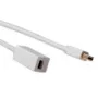 ACT 1 metro Mini DisplayPort ilginimo laidas Mini DisplayPort kištukas - lizdas