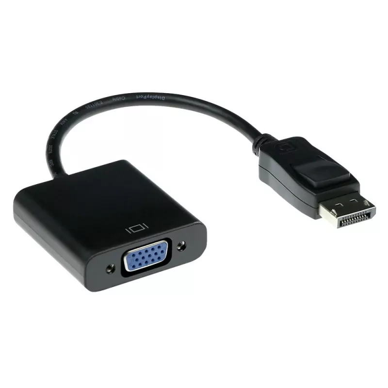 Adapteris kabelis DisplayPort kištukas - VGA lizdas ACT AK3996 0,15 m