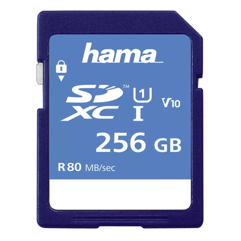 Hama 00123997 atminties kortelė 256 GB SDXC UHS-I Class 10