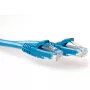 ACT mėlynas 3 metrų U/UTP CAT6A komutacinis kabelis be užkabų su RJ45 jungtimis