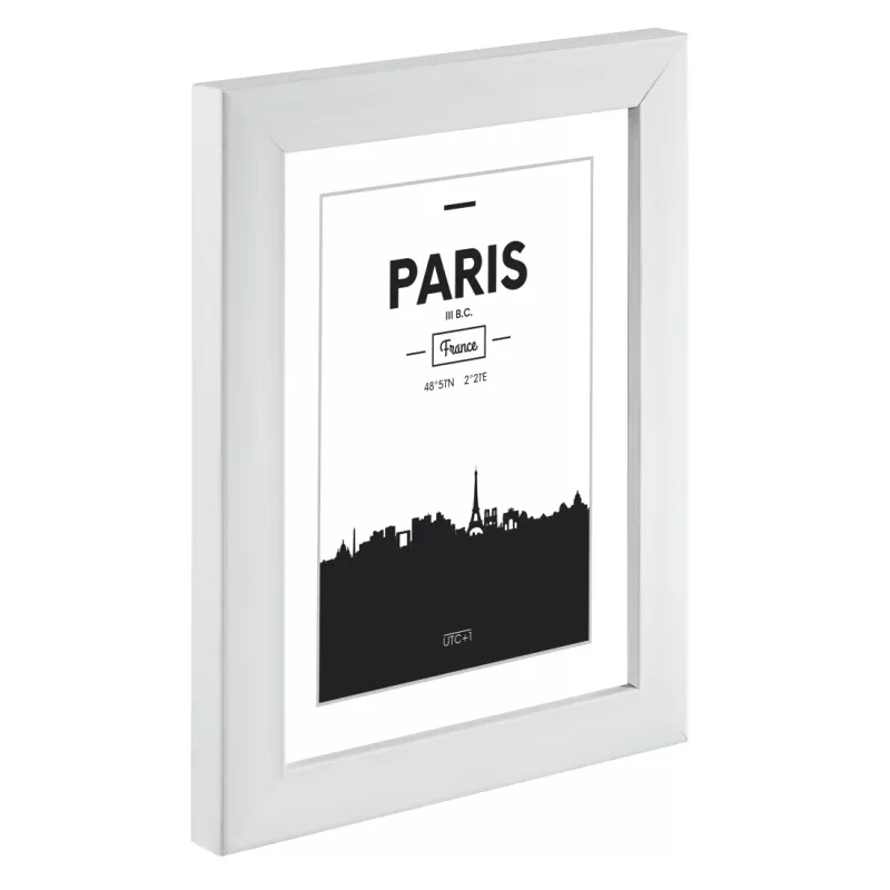 Hama Paris viengubas paveikslo rėmelis, baltas