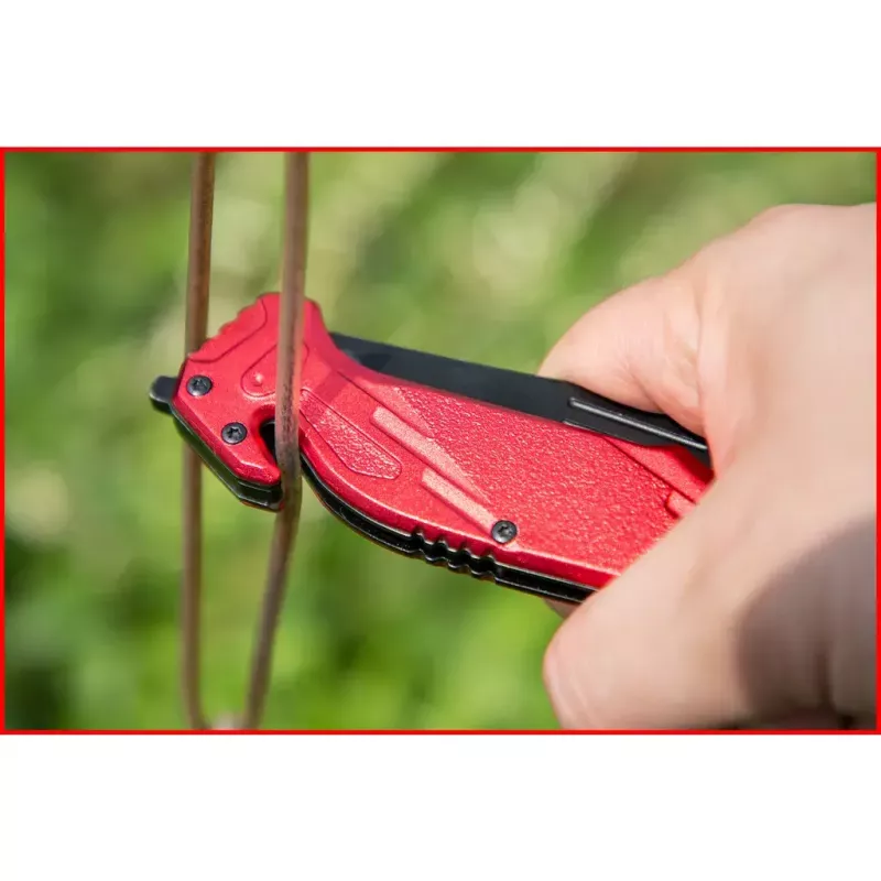 Kišeninis peilis Camper/scout KS Tools 907.2220 Juoda Raudona