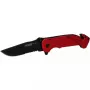 Kišeninis peilis Camper/scout KS Tools 907.2220 Juoda Raudona