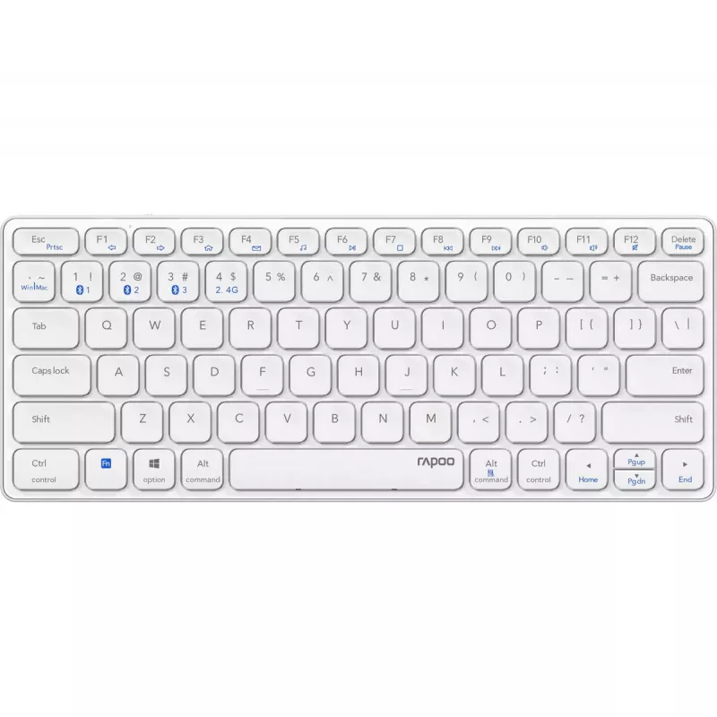 Klaviatūra Rapoo E9600M belaidė RF Bluetooth