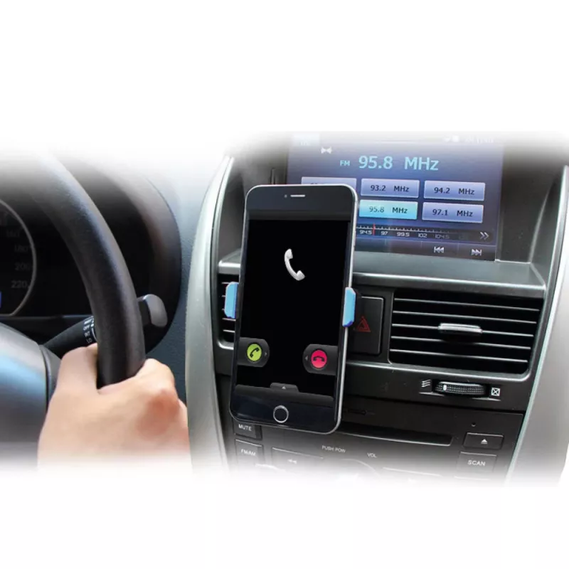 Pasyvus laikiklis ACT išmaniojo telefono automobilinis laikiklis AC9000 oro ventiliacijos metalinis spaustukas