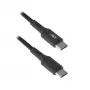 ACT USB 2.0 įkrovimo ir duomenų laidas C tipo kištukas - C tipo kištukas 1 m, nailonas