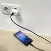ACT USB 2.0 įkrovimo ir duomenų laidas C tipo kištukas - C tipo kištukas 1 m, nailonas