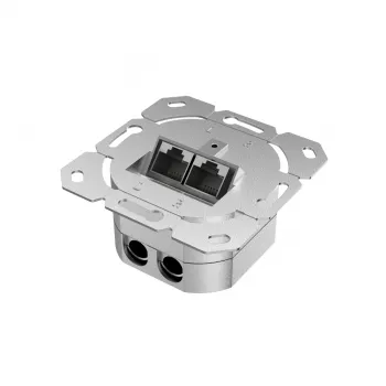 Hama 00200775 lizdas 2 x RJ-45 Baltas