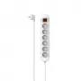 Hama 00223023 Išmanusis daugiagis lizdas 6 kintamosios srovės lizdai (-ų) 1,4 m