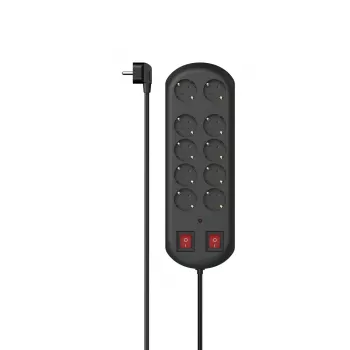Hama 00223164 maitinimo ilgintuvas 2 m 10 AC lizdų Vidaus Juoda