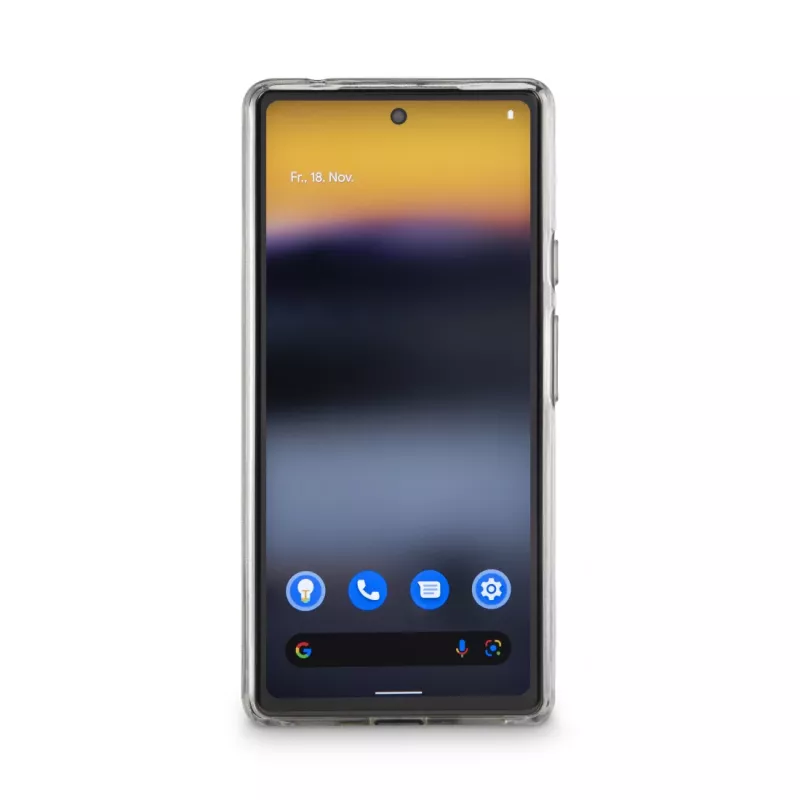 Hama Crystal Clear mobiliojo telefono dėklas 15,5 cm (6,1 col.) Dėklas Skaidrus