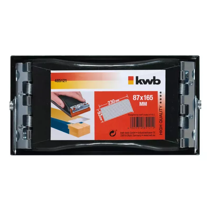 Lankstus rankinis šlifuoklis KWB 485121 žalias 165 mm x 87 mm